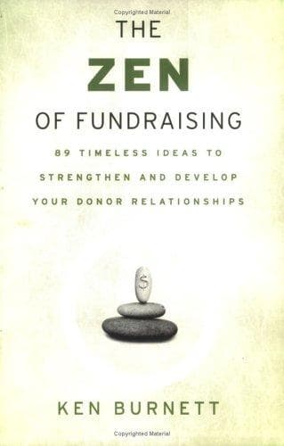 Cover of The Zen of Fundraising by Ken Burnett
