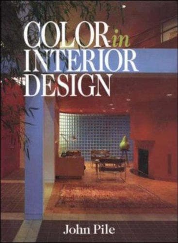 Cover of Color in interior design by John F. Pile