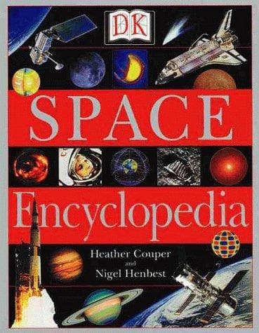 Cover of DK space encyclopedia by Heather Couper