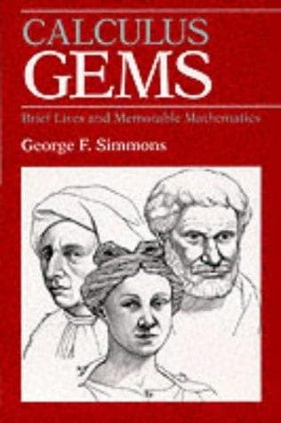 Cover of Calculus gems by Simmons, George Finlay