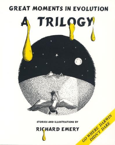 Cover of Great moments in evolution by Richard Emery