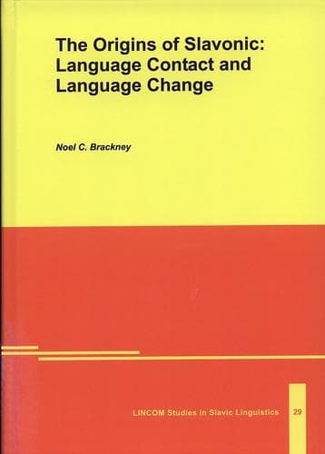 Cover of The origins of Slavonic by Brackney, Noel C