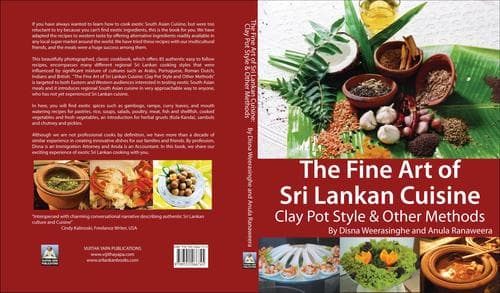Cover of The fine art of Sri Lankan cuisine by Disna Weerasinghe