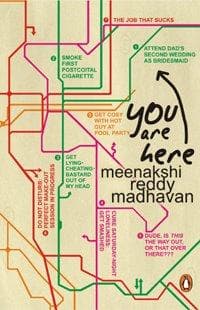 Cover of You are here by Meenakshi Reddy Madhavan