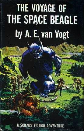 Cover of The Voyage of the Space Beagle by A. E. van Vogt
