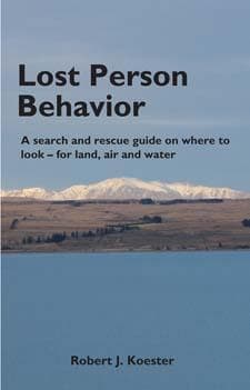 Cover of Lost person behavior by Koester, Robert J