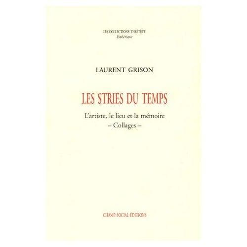 Cover of Les Stries du temps by Grison, Laurent