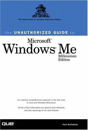 Cover of The Unauthorized Guide to Windows Millennium by Paul McFedries