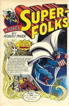 Cover of Superfolks by Mayer, Robert