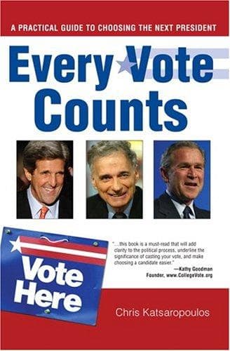 Cover of Every vote counts by Chris Katsaropoulos