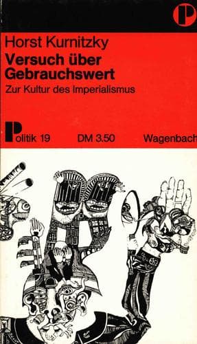 Cover of Versuch über Gebrauchswert by Horst Kurnitzky