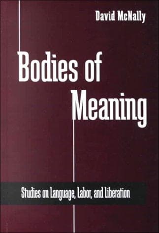Cover of Bodies of Meaning by David McNally
