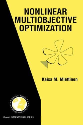 Cover of Nonlinear multiobjective optimization by Kaisa Miettinen