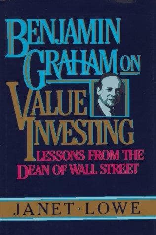 Cover of Benjamin Graham on value investing by Janet Lowe