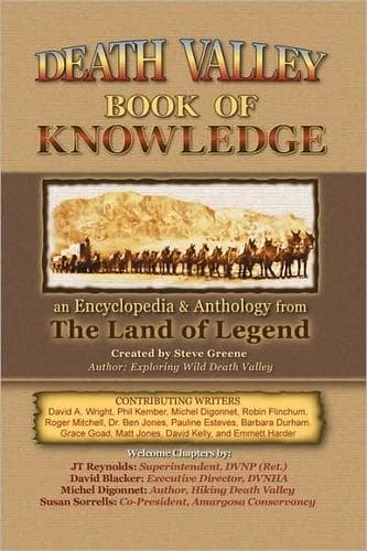 Cover of Death Valley Book Of Knowledge by Steve Greene