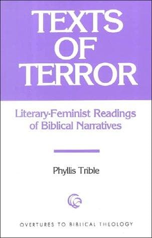 Cover of Texts of terror by Phyllis Trible