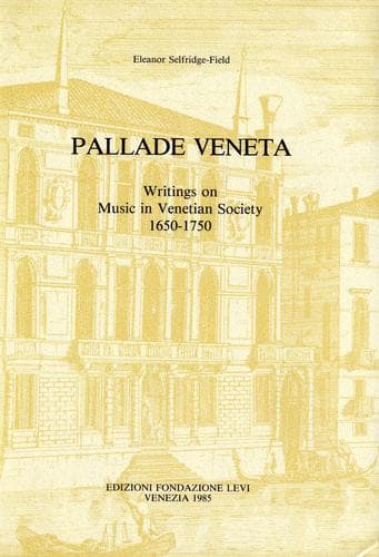 Cover of Pallade veneta by Eleanor Selfridge-Field