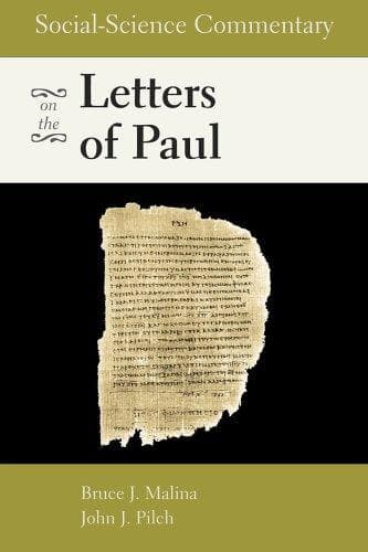 Cover of Social-science commentary on the Letters of Paul by Bruce J. Malina