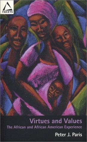 Cover of Virtues and values by Peter J. Paris