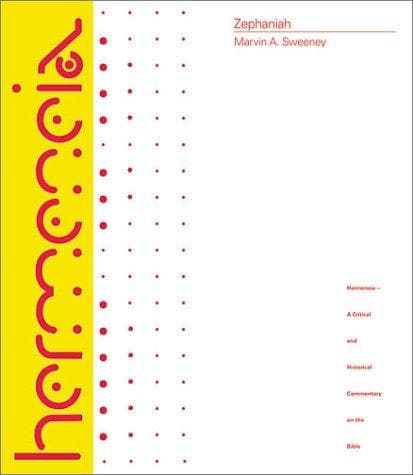 Cover of Zephaniah by Marvin A. Sweeney