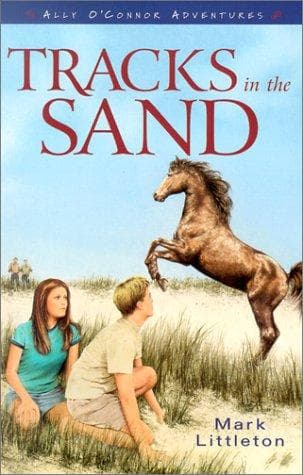 Cover of Tracks in the sand by Mark R. Littleton