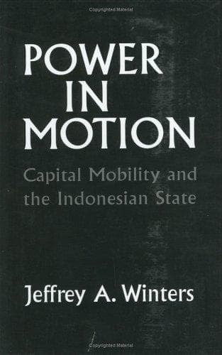 Cover of Power in motion by Jeffrey A. Winters