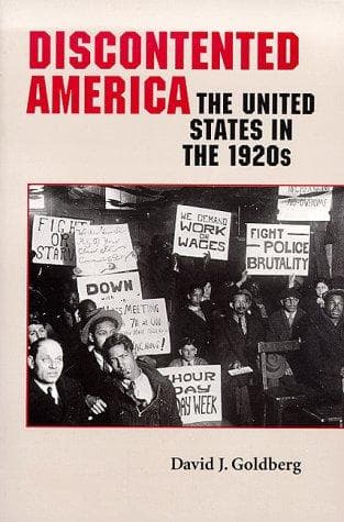 Cover of Discontented America by David Joseph Goldberg