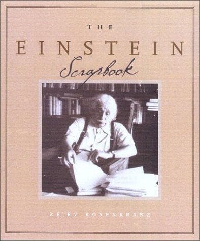 Cover of The Einstein Scrapbook by Ze'ev Rosenkranz