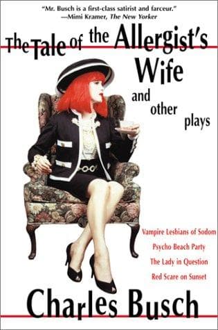 Cover of Tale of the Allergist's Wife and Other Plays by Charles Busch