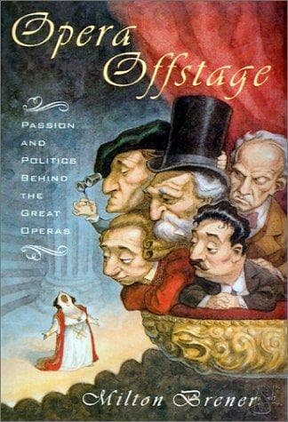 Cover of Opera offstage by Milton E. Brener