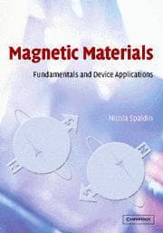 Cover of MAGNETIC MATERIALS : FUNDAMENTALS AND DEVICE APPLICATIONS by Nicola Ann Spaldin