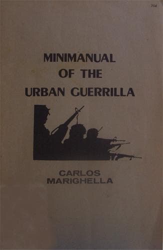 Cover of Minimanual of the Urban Guerilla by Carlos Marighella