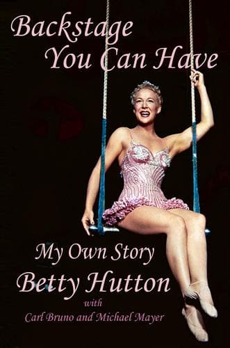 Cover of Backstage You Can Have by Betty Hutton