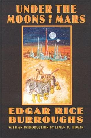 Cover of Under the moons of Mars by Edgar Rice Burroughs