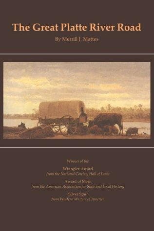 Cover of The great Platte River road by Merrill J. Mattes