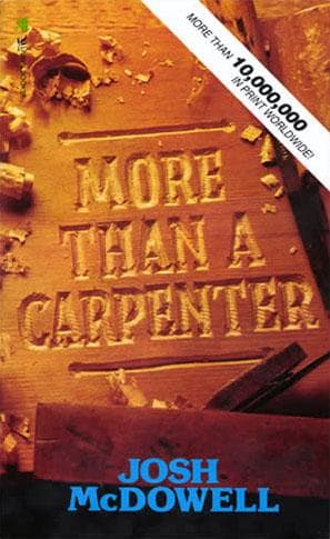 Cover of More Than a Carpenter by Josh McDowell