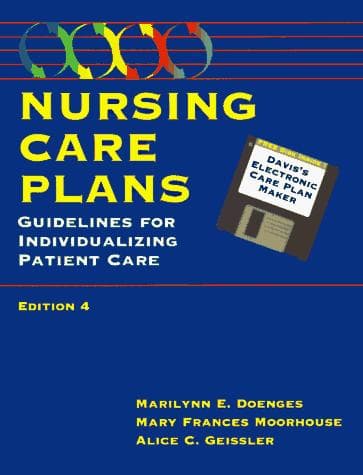 Cover of Nursing care plans by Doenges, Marilynn E