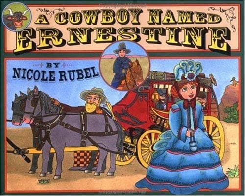 Cover of A cowboy named Ernestine by Nicole Rubel