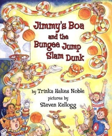 Cover of Jimmy's boa and the bungee jump slam dunk by Trinka Hakes Noble