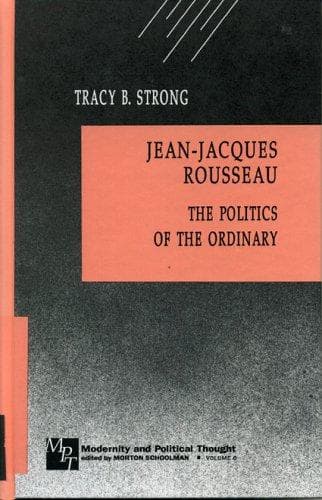 Cover of Jean-Jacques Rousseau by Tracy B. Strong