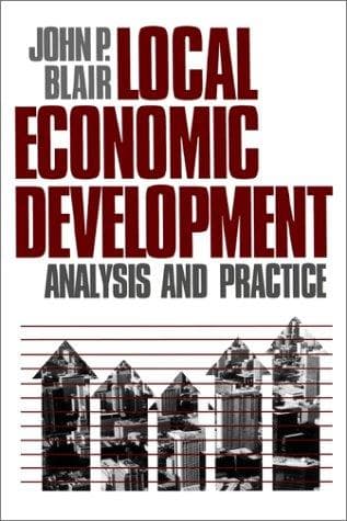 Cover of Local economic development by John P. Blair