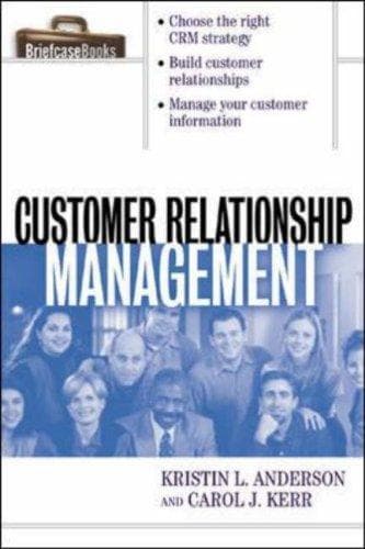 Cover of Customer relationship management by Kristin Anderson