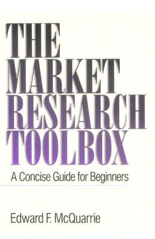 Cover of The Market Research Toolbox by Edward F. McQuarrie
