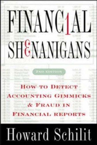 Cover of Financial Shenanigans by Howard M. Schilit