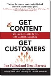 Cover of Get content, get customers by Joe Pulizzi