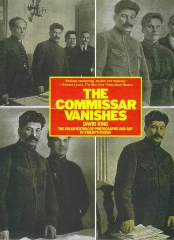 Cover of The commissar vanishes by King, David