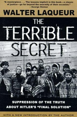 Cover of The terrible secret by Walter Laqueur