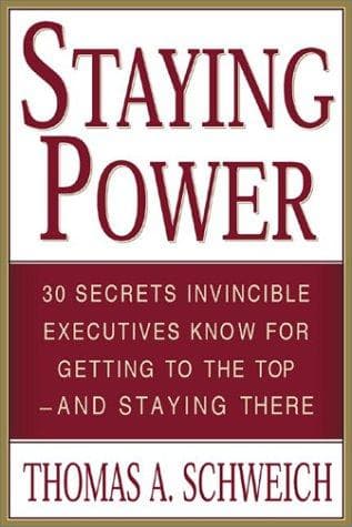 Cover of Staying Power by Thomas A. Schweich