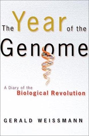 Cover of The Year of the Genome by Gerald Weissmann