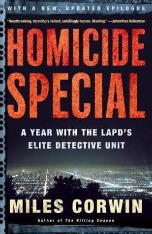Cover of Homicide Special by Miles Corwin